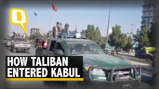 Afghan Crisis | Watch Taliban Enter Kabul in Large Numbers | The Quint