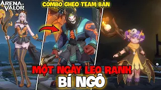 VUX MỘT NGÀY LEO RANK VỚI BIỆT ĐỘI BÍ NGÔ COMBO GHẸO TEAM BẠN LIÊN QUÂN MOBILE