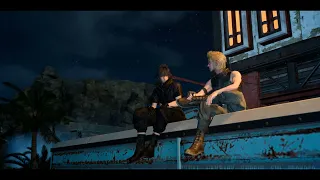 Final Fantasy Versus XIII Noctis talking to Prompto