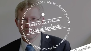 Marek Orko Vácha ve Skautském institutu: Přednáška o osobní svobodě