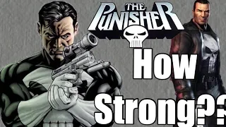 How Strong is The Punisher / Frank Castle | Marvel Comics |How Strong Series