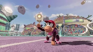 Mario Strikers Battle League 2nd Update: Cutest Diddy Kong's animations,  Barrel Gear and Planetoid!