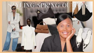 Styling Spring Outfits | Shopping in NYC | Monthly Report | Simply Kura