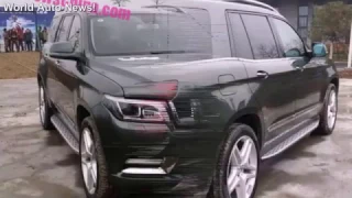 Китайцы сделали свой Mercedes Benz GL! Beijing Auto BJ90 шпионские фото!   YouTube 360p