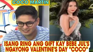 COCOJUL'S UPDATE COCO MARTIN SINGSING ANG GIFT KAY BEBE JUL'S NGAYONG VALENTINE'S DAY WOW!