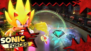 Sonic Forces (PS4): All Stages As Super Sonic