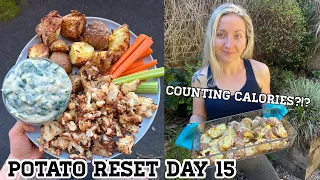 POTATO RESET | How many calories I eat in a day?