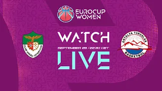 Sportiva Azoris Hotels v Antalya Toroslar BC | Full Basketball Game | EuroCup Women 2023-24