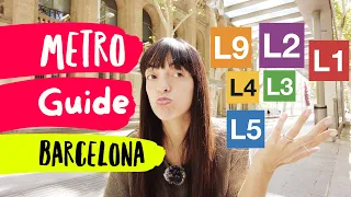 Barcelona METRO GUIDE & HACKS | How to use METRO? How to buy tickets? Which METRO CARD to buy!