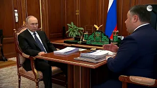 Президент Владимир Путин встретился с губернатором Игорем Руденей