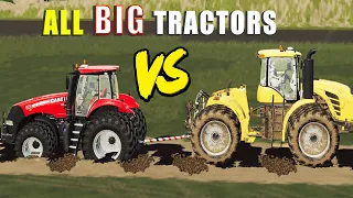 ALL BIG TRACTORS vs MUD vs RAMP : WHICH TRACTOR WILL WIN ?