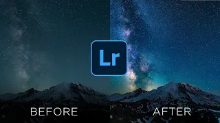 How To Edit Astrophotography and Milky Way Photos | Adobe Lightroom