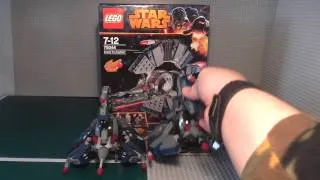 Lego Star Wars: Droid Tri Fighter Build & Review 75044