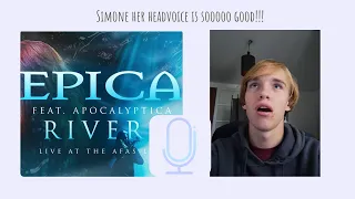 Wannabe singer reacts to "Rivers" by Epica featuring Apocalyptica