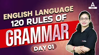 120 English Grammar Rules | Class 1 | CUET Language Test | By Rubaika Ma'am