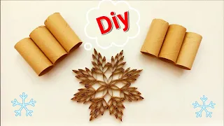 Super idea for Christmas decoration! toilet paper roll  craft ideas