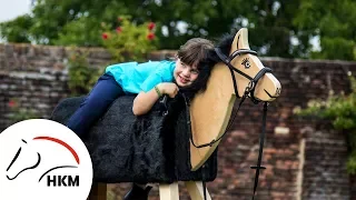 Funny Horses - Holzpferde mit Fell | HKM Sports Equipment