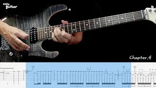 Journey - Separate Ways Guitar Lesson With Tab (Slow Tempo)