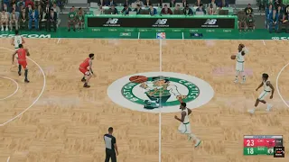 NBA 2K22 PS5 4K Chicago Bulls vs Boston Celtics 1st Half