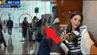 Mahatsine Merabet and Cenk Torun were spotted at the airport!