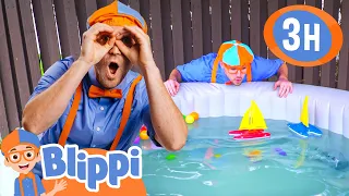 Learn Colors with Boats | Blippi - Kids Playground | Educational Videos for Kids