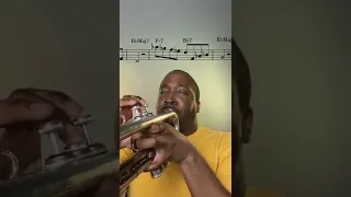 Bebop Exercise for Trumpet | Donna Lee