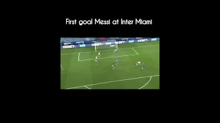 First Goal Messi At Inter Miami🤯🔥