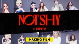 The secret of ZEPETO MV making🤫 ZEPETO ✕ ITZY❤️'NOTSHY' Making Film🎬