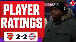 No One In Defence Gets Above A 7! | Player Ratings Ft. @TurkishLDN | Arsenal 2-2 Bayern Munich