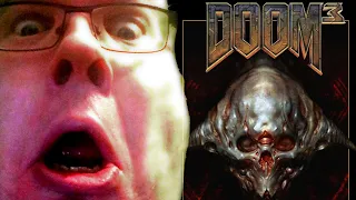 Okay, this game is WAY scarier than I was expecting... #DOOM3