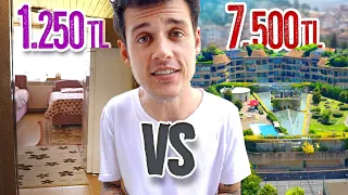 AYLIK 1.250TL YURT vs 7.500TL YURT! (#SonradanGörme)