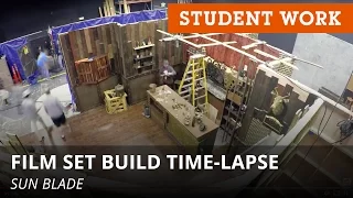 Watch a Film Set Go Up in 3 Minutes (Time-Lapse)