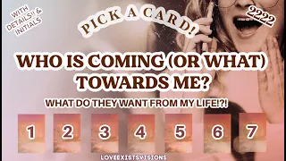 Who Is COMING TOWARDS ME & WTF DO THEY WANT!? 🤨 *PICK A CARD* Detailed PREDICTIONS! This is a sign!!