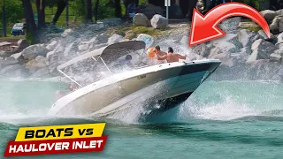 BIRTHDAY GONE WRONG AT HAULOVER INLET! | Boats vs Haulover Inlet