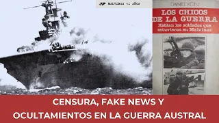 Censura, fake news y ocultamientos en la Guerra Austral