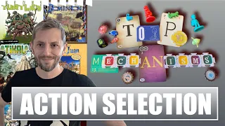 Top 10 Ways that Board Games use Action Selection