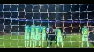 Angel Di Maria - first Goal - Paris Saint Germain VS Barcelona 1-0 & 14/2/2017 HD