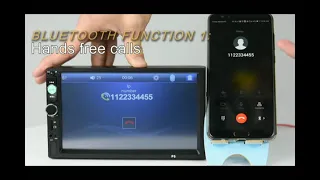 MP5 Bluetooth operation instruction video