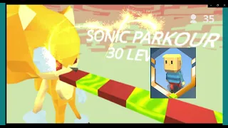 SUPER SONIC PARKOUR 30 LEVELS l KoGaMa