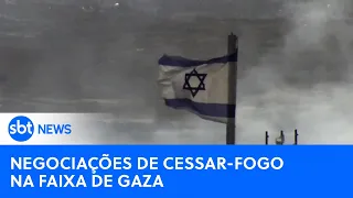 Negociação de cessar-fogo entre Israel e Hamas chega ao fim sem acordo | #SBTNewsnaTV (06/05/24)