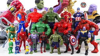 Hulk Smash~! Marvel Avengers Hulk, Spider man, Iron man, Captain America | Hulk vs Red Hulk, Thanos