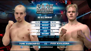 CAGE 56: Vainionpää vs Kiviluoma (Complete MMA Fight)