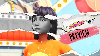 My Awkward Youth -  EP1 Preview (Sims 4 Voice Over Series)👗🫸🤜