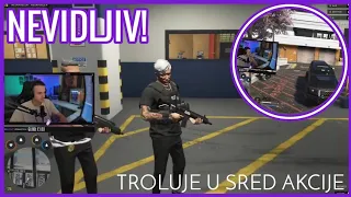 NUGATO NEVIDLJIV TROLUJE WONDERY-JA I POLICIJU U SRED AKCIJE - GTA 5 REVOLUCIJA RP