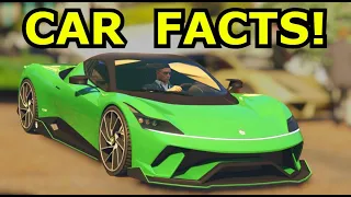 Many Car Facts Most People Don't Know In GTA Online