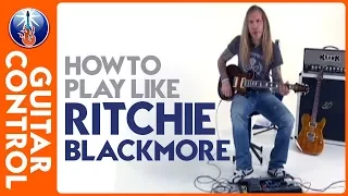 How to Play Like Ritchie Blackmore - Ritchie Blackmore Chord Lesson