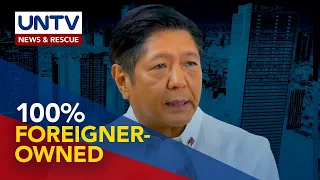 Marcos Jr., open to full foreign ownership on power deals