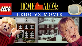 LEGO Home Alone VS Movie!!! 🎄 KEVIN LEGO VS Movie Comparison!!!