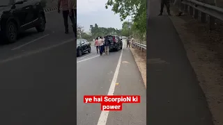 ScorpioN Ka Power #shorts #mahindra #scorpion #dailyvlog #carvlog #accidentnews #ndm4u