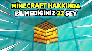 Minecraft Hakkında Bilmediğiniz 22 Şey!